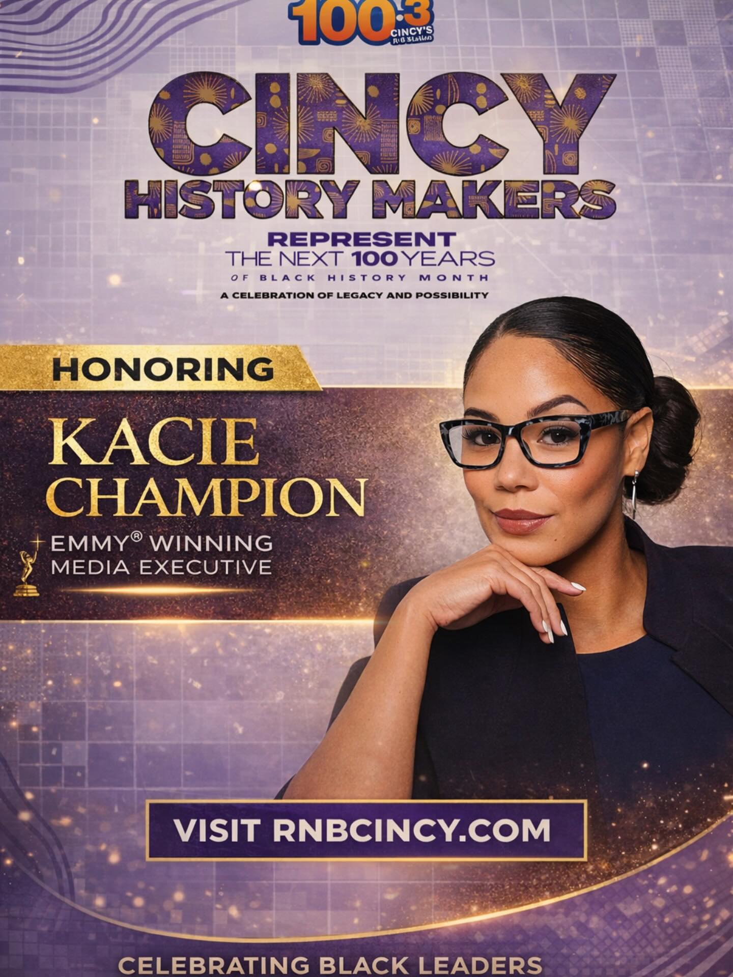 Cincy History Makers: Honoring Kacie Champion, Emmy Winning Media Executive